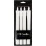 LED-Kerzen - 4 Stk