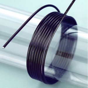 Aluminiumdraht ø 2 mm - schwarz 5 m / ~ 42 g Aluminiumdraht ø 2 mm - schwarz 5 m / ~ 42 g