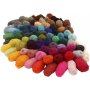 Kardierte Wolle - 86 x 10 g