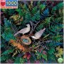Puzzle 1008 Teile - Vogel im Farnbusch