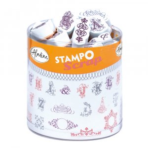 Briefmarken Stampo 48+1 Teile - Arabeske Briefmarken Stampo 48+1 Teile - Arabeske