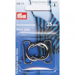 Schnallen für Bikini/Gürtelschlaufe, Stahl, silberfarben, 25 mm Schnallen für Bikini/Gürtelschlaufe, Stahl, silberfarben, 25 mm