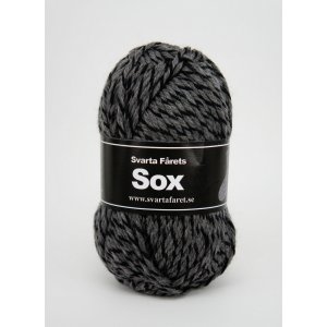 Sox 50g - Grau/Schwarz (04) Sox 50g - Grau/Schwarz (04)