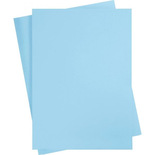 Farbiger Karton - Hellblau - A2 - 180 g - 100 Blatt