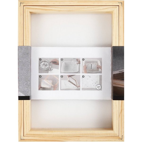 Doppelt gegossener Rahmen fr Papier - A5