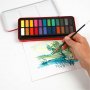 Aquarell-Set - Mischfarben - 24-tlg