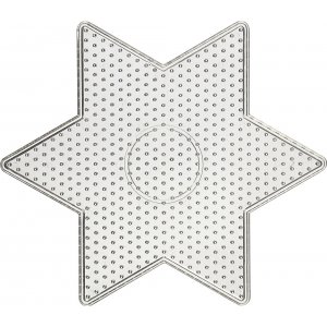 Perlenteller - klar - Sternform Perlenteller - klar - Sternform