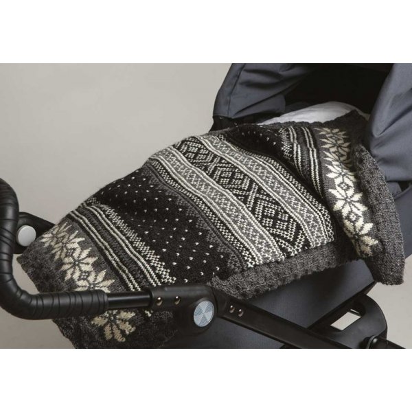Strickanleitung - Kinderwagendecke