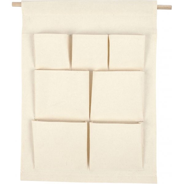 Kleiderbgel mit 7 Taschen