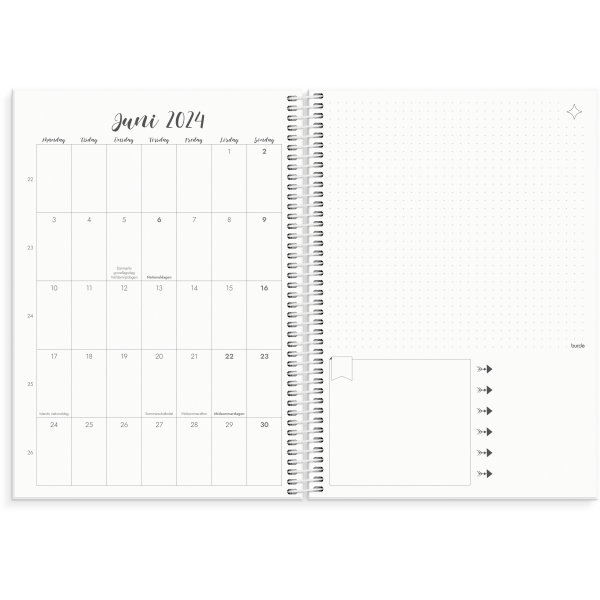 Kalender 24/25 - Doodle - B5 Kalender 24/25 - Doodle - B5