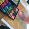 Kundenbild Sanfte Pastelle von Goldfaber - 24 Buntstifte in halber Länge