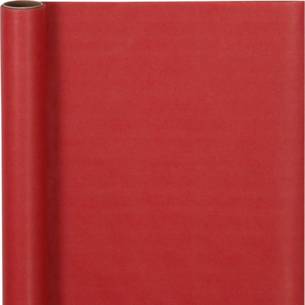 Geschenkpapier - rot - 5 m