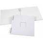 Scrapbook mit Spirale - wei - 30,5 x 30,5 cm