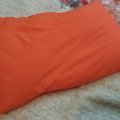 Kundenbild Baumwollstoff / Bettwäschestoff / Universalstoff - Farbcode: 002 - Orange - 148 cm