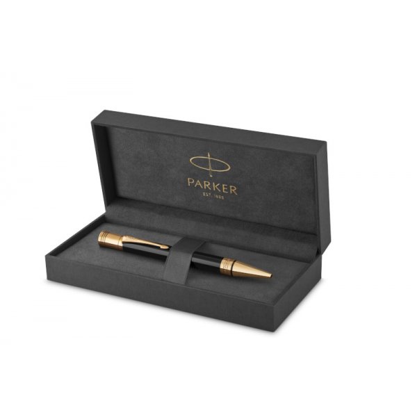 Kugelschreiber Parker - Duofold Classic Black - GT Kugelschreiber Medium schwarz