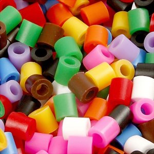 Rohrperlen - Standardfarben - mittel - 20000 Stk Rohrperlen - Standardfarben - mittel - 20000 Stk
