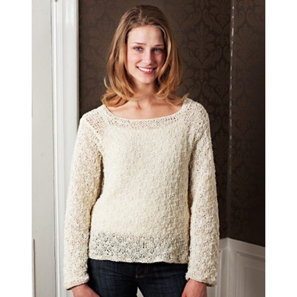 Strickmuster - Doppelstrick-Strukturpullover