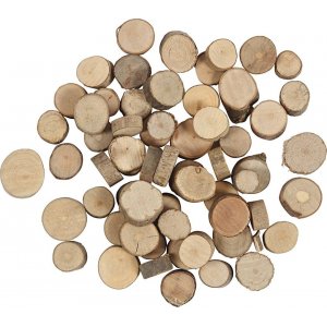 Holzbretter Ø10-15 mm - 25 g Holzbretter Ø10-15 mm - 25 g