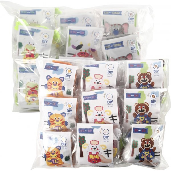 Lustige Freunde - 6 x 3 Stk Lustige Freunde - 6 x 3 Stk