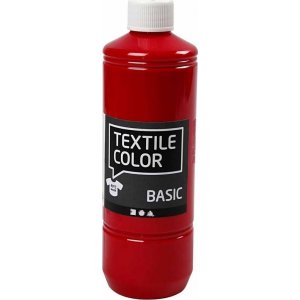 Textile Color Textilfarbe - Primärrot - 500 ml Textile Color Textilfarbe - Primärrot - 500 ml