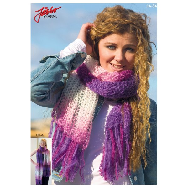 Strickmuster - Schal (14-34)