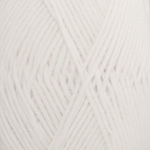 DROPS Merino Extra Fine Uni Color Garn - 50 g - Natur (01) DROPS Merino Extra Fine Uni Color Garn - 50 g - Natur (01)