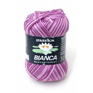 Bianca Ombre Garn - 50g - Rosa/Weiß (1533) Bianca Ombre Garn - 50g - Rosa/Weiß (1533)