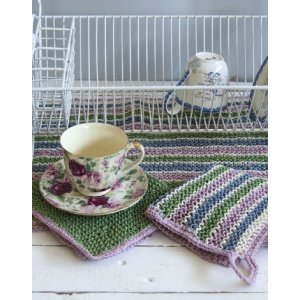 Strickanleitungen - Geschirrmatten, Spüllappen und Topflappen Strickanleitungen - Geschirrmatten, Spüllappen und Topflappen