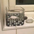 Kundenbild MosaixPro - Glasmosaik 10 x 10 mm - Graumischung 1.000 g ~ 1.500 Stk.