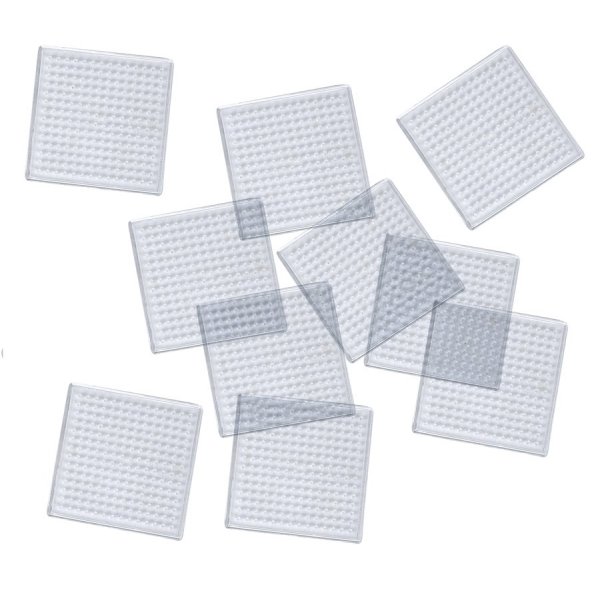 Teller 10er-Pack kleine Quadrate