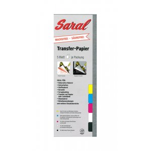 Saralpapier - Graphit - 5 Blatt 21,6 x 27,9 cm Saralpapier - Graphit - 5 Blatt 21,6 x 27,9 cm