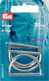 D-Ringe silberfarben D-Ringe silberfarben