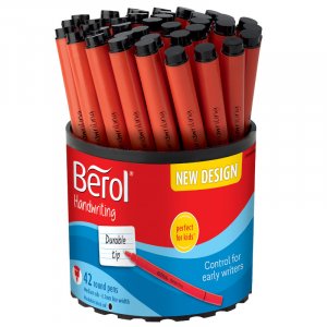 Faserstift Berol - Handschriftstift - Runde Form - Schwarz Faserstift Berol - Handschriftstift - Runde Form - Schwarz