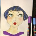 Kundenbild Aquarell-Postkartenblock