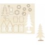 Holzfiguren zum Selbermachen - Huser - Holz - Hirsche