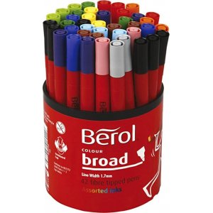 Berol Marker - gemischte Farben - 42 Stk Berol Marker - gemischte Farben - 42 Stk