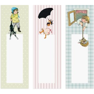 Lesezeichen Astrid Lindgren & Ilon Wikland - 3er-Pack