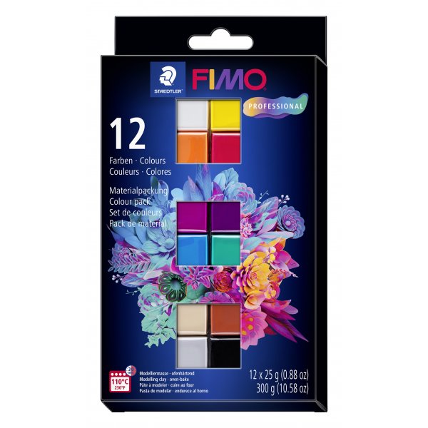 Modelliermasse Fimo Professional 12 x 25 g Modelliermasse Fimo Professional 12 x 25 g