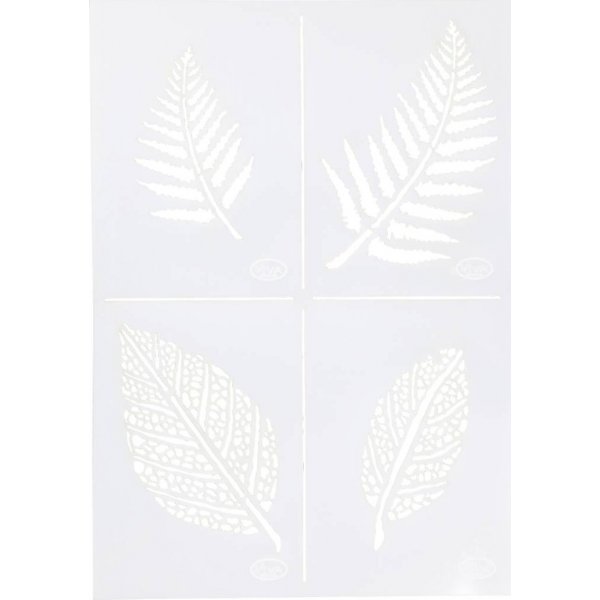 Schablone - Blatt - A4