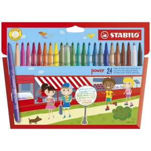 Faserstifte Power - 24er-Pack Faserstifte Power - 24er-Pack