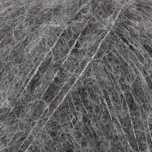 DROPS Brushed Alpaca Silk Garn - 25 g - Grau (03) DROPS Brushed Alpaca Silk Garn - 25 g - Grau (03)