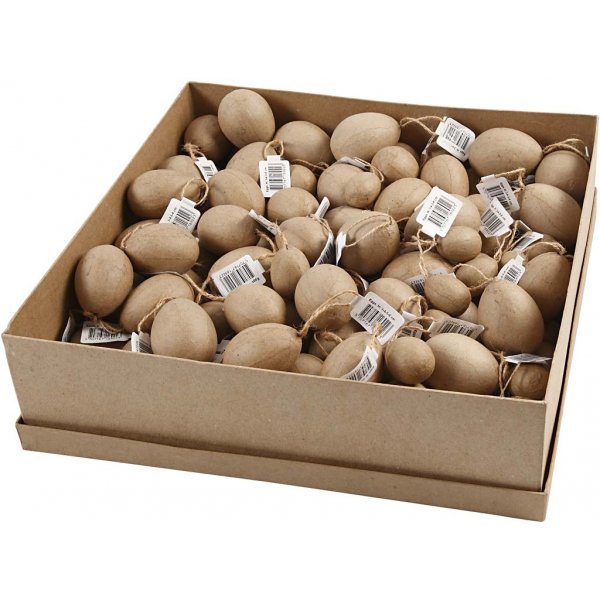 Eier - Pappmach - 140 Stk