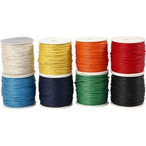 Baumwollschnur - gemischte Farben - 8x40 m Baumwollschnur - gemischte Farben - 8x40 m