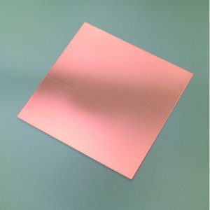 Kupferplatte 120 x 120 mm Kupferplatte 120 x 120 mm