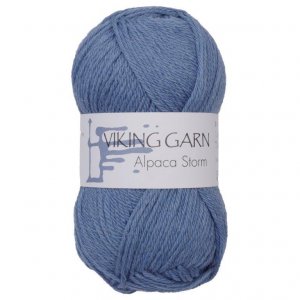 Wikingergarn Alpaca Storm 50g - Blau (523) Wikingergarn Alpaca Storm 50g - Blau (523)