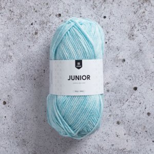 Junior 50g - Türkiser Denim-Druck Junior 50g - Türkiser Denim-Druck