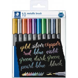 Staedtler Brush Pen Met 10er-Packung Staedtler Brush Pen Met 10er-Packung