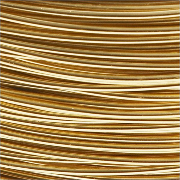 Aluminiumdraht - 3 mm - Gold - 29 m