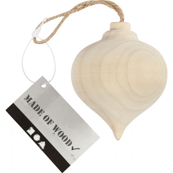 Holztropfen - Ø5,5 cm Holztropfen - Ø5,5 cm