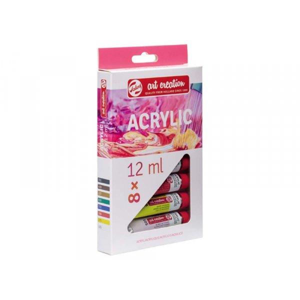 Acrylfarben Art Creation Farbset 12 ml - 8 Farben